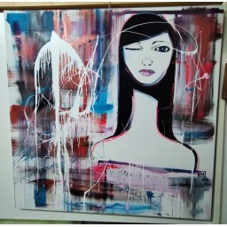 QUADRO ACRILICO SU TELA